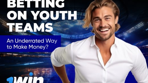 Illustration showing youth team betting as a thoughtful way to profit financially.