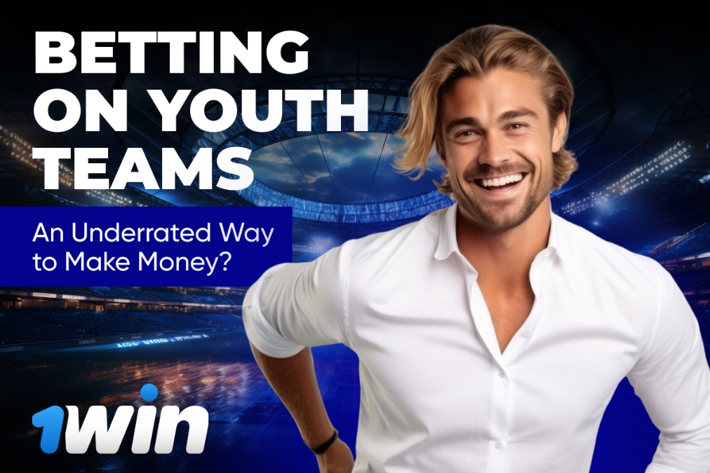 Illustration showing youth team betting as a thoughtful way to profit financially.