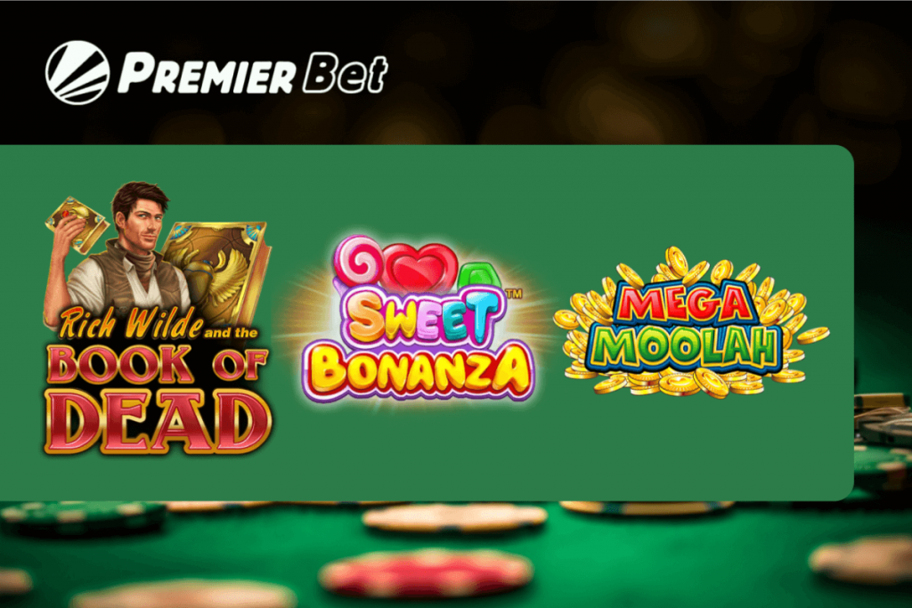 Top 3 des machines à sous du casino Premier Bet