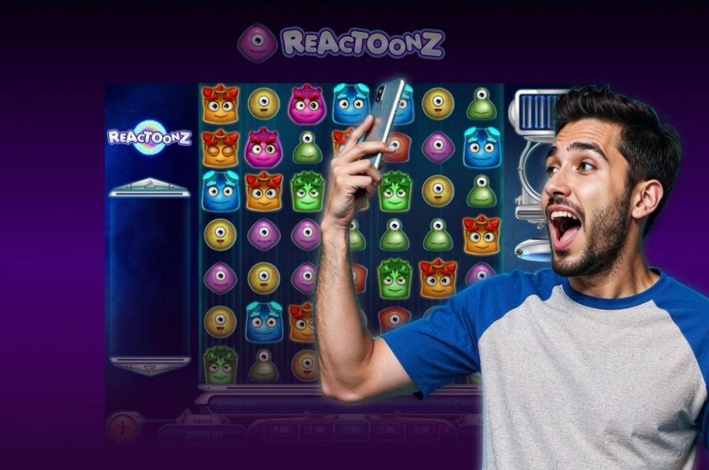 Visual representation of mastering autospins in Reactoonz, illustrating gameplay strategies and user interactions.